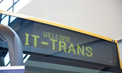 IT-TRANS Anzeige auf dem Event-Bus.