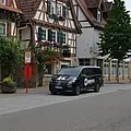 MyShuttle-Fahrzeug im östlichen Landkreis Karlsruhe.