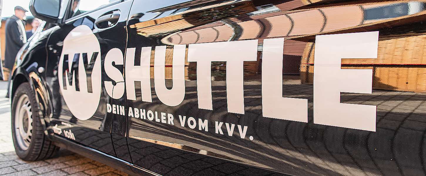 Detailansicht des KVV.Myshuttle