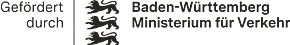 Logo Gefördert vom Ministerium für Verkehr Baden-Württemberg