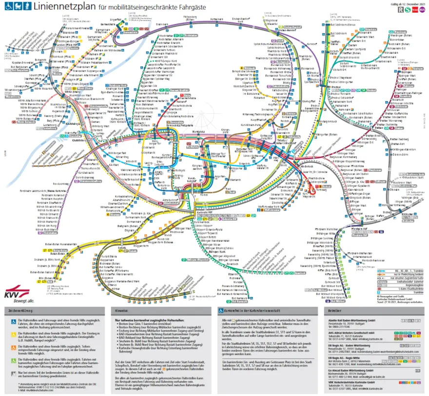 Liniennetzplan