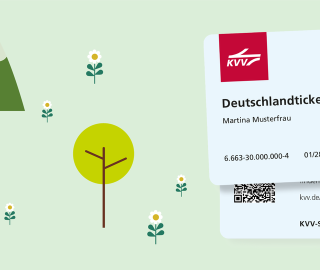 Deutschland Ticket Chipkarte