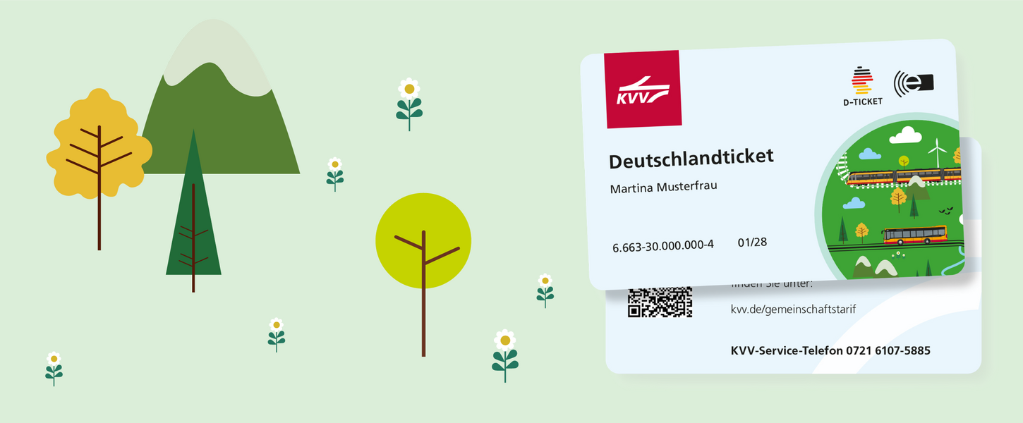 Deutschland Ticket Chipkarte