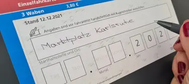 Einzelfahrkarte