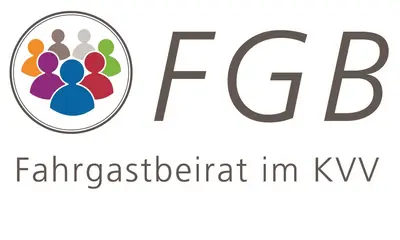 Logo des Fahrgastbeirates im KVV