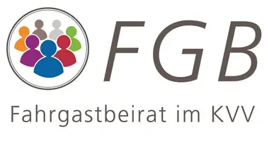 Logo des Fahrgastbeirates im KVV