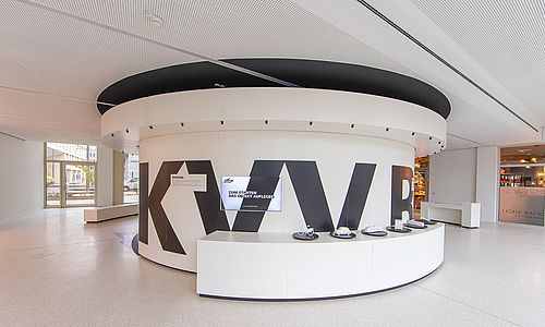 KVV-Erlebniswelt mit interaktivem Ausstellungsbereich 