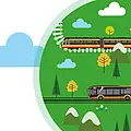 Motiv Deutschlandticket