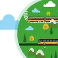 Motiv Deutschlandticket